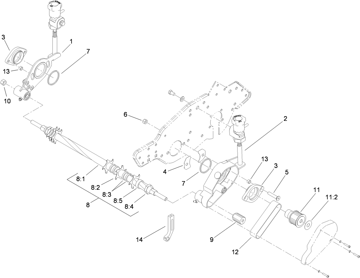 Groomer Reel Assembly