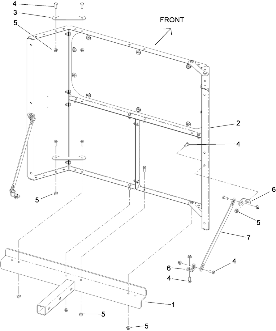 Bed Mount Sound Barrier Kit