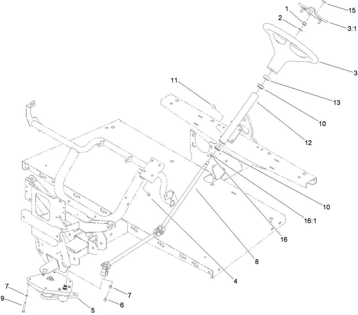 Upper Steering Assembly