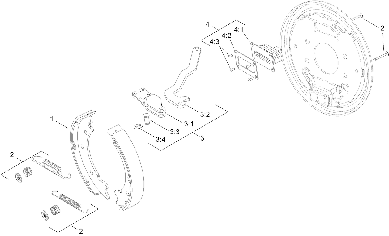 Right Hand Brake Assembly No. 120-0233