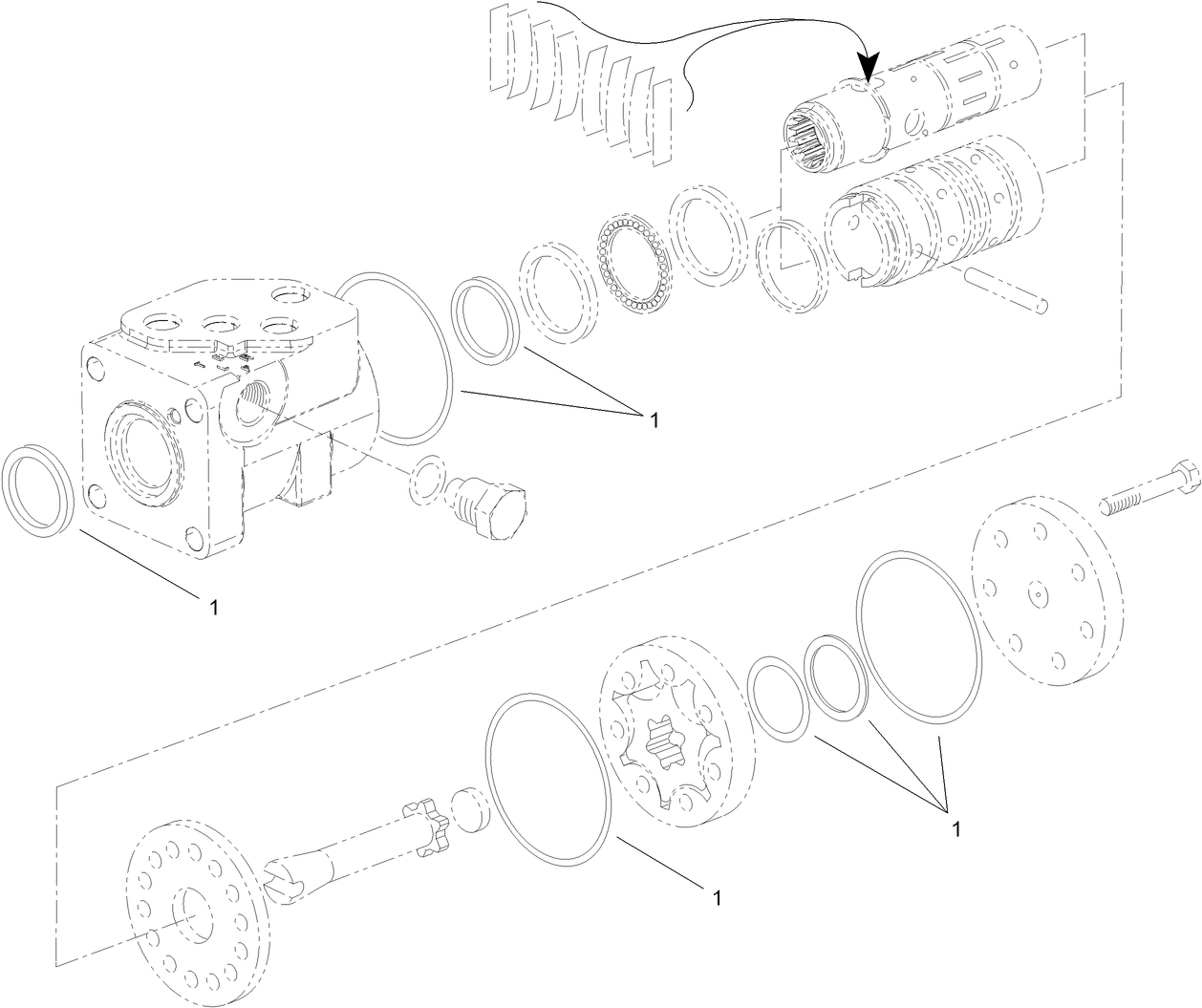 Steering Valve Assembly No. 117-3265