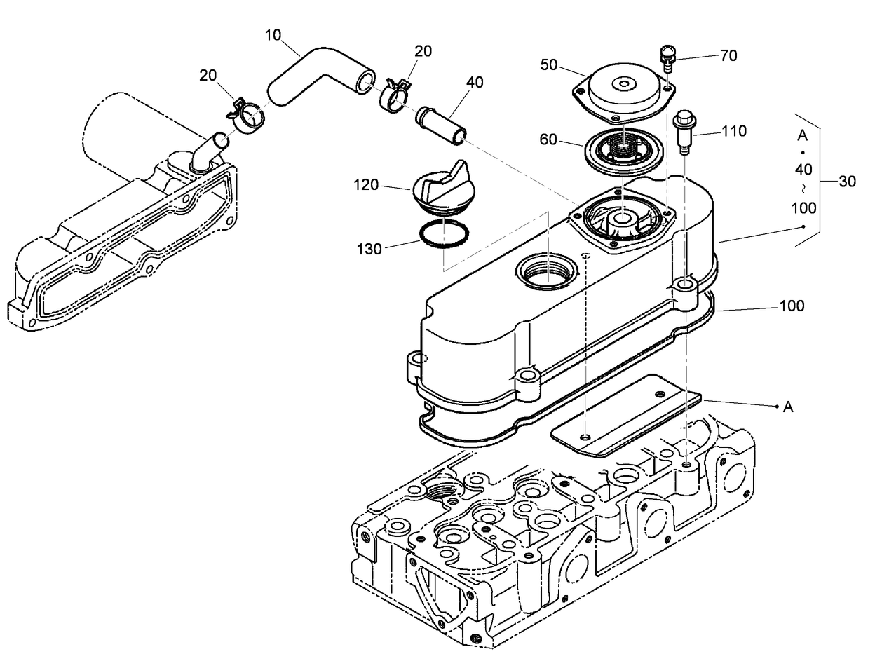 Cylinder Head Cover Assembly