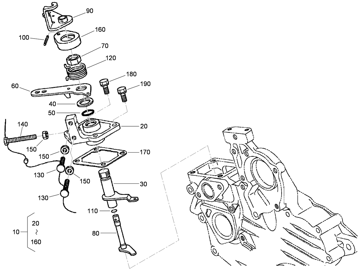 Speed Control Plate Assembly