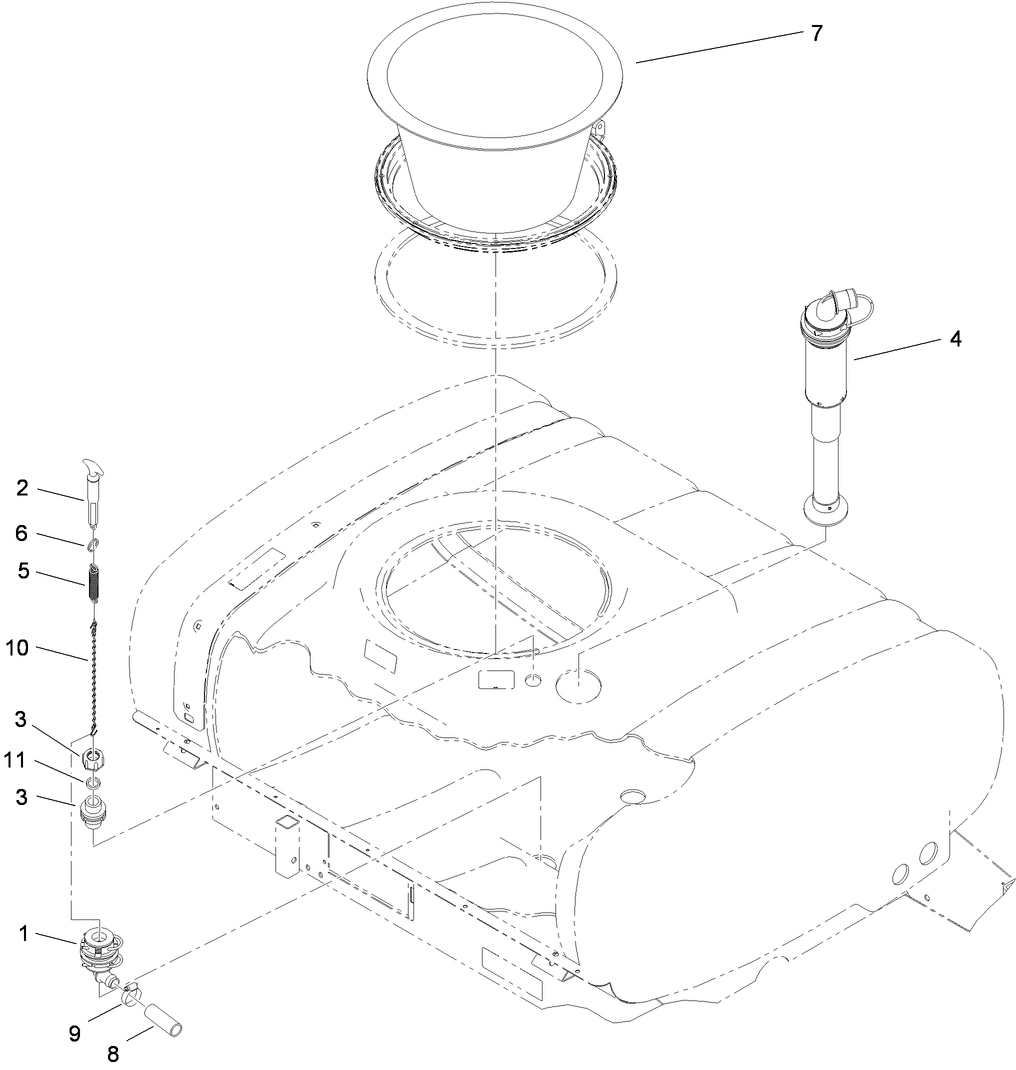 Suction and Drain Assembly