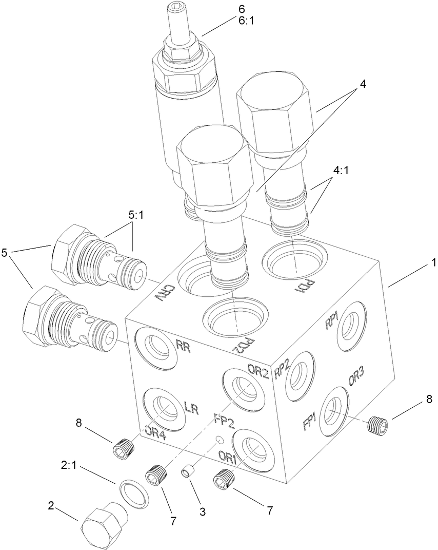 Cross-Trax Traction Valve Assembly No. 117-2247