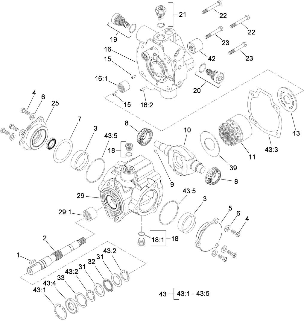 Piston Pump Assembly No. 104-4890