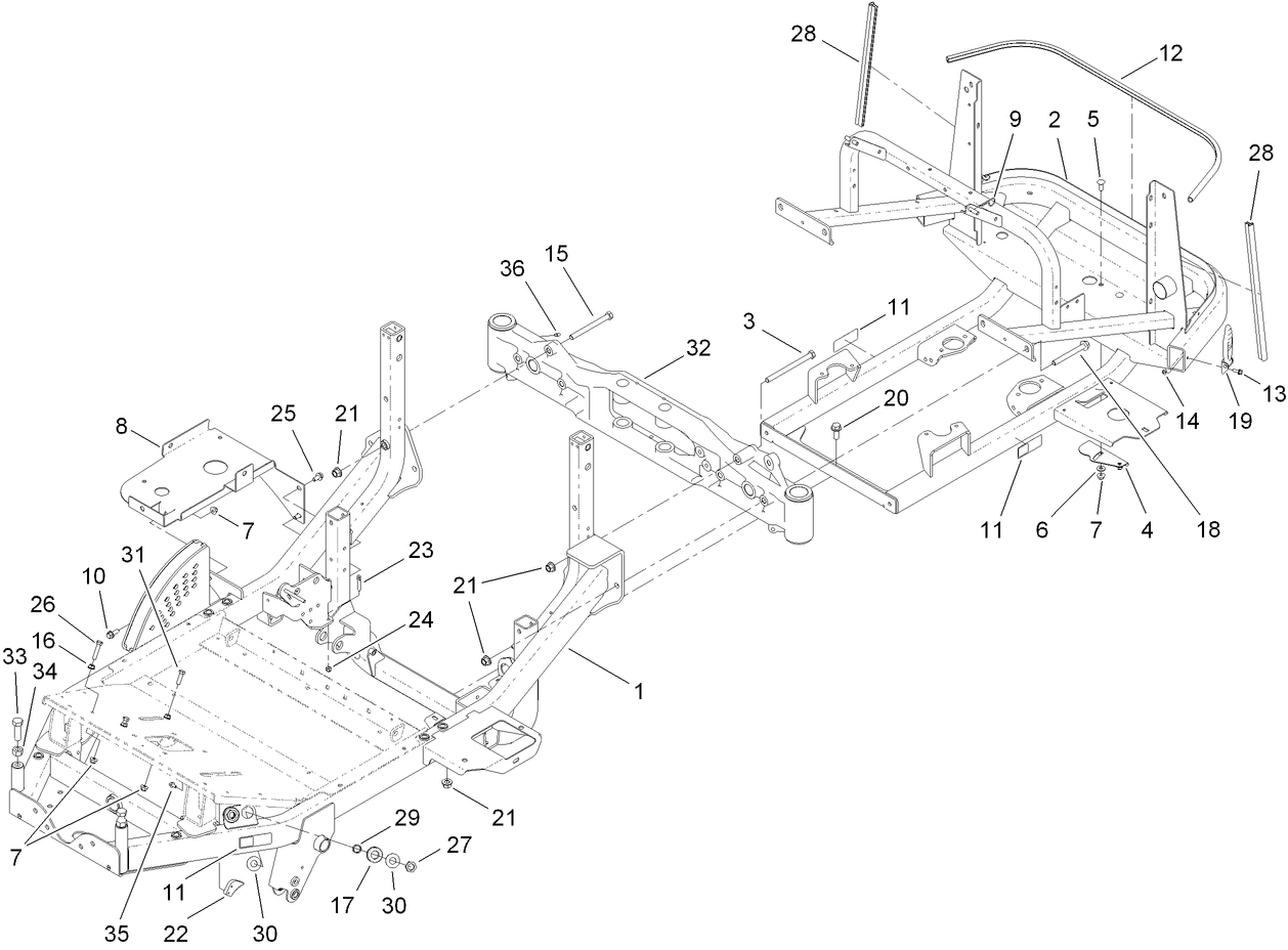 Frame And Axle Assembly