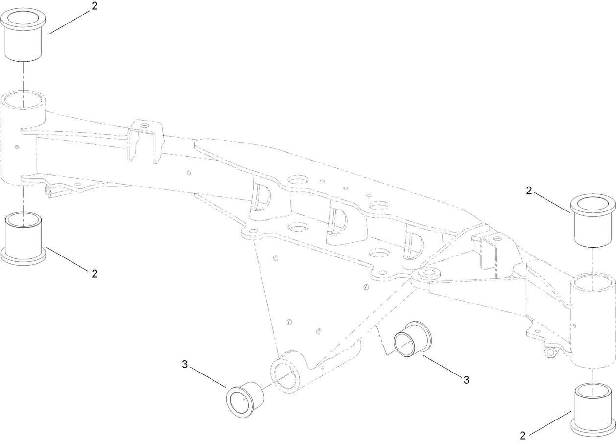 Front Axle Assembly No. 119-1447