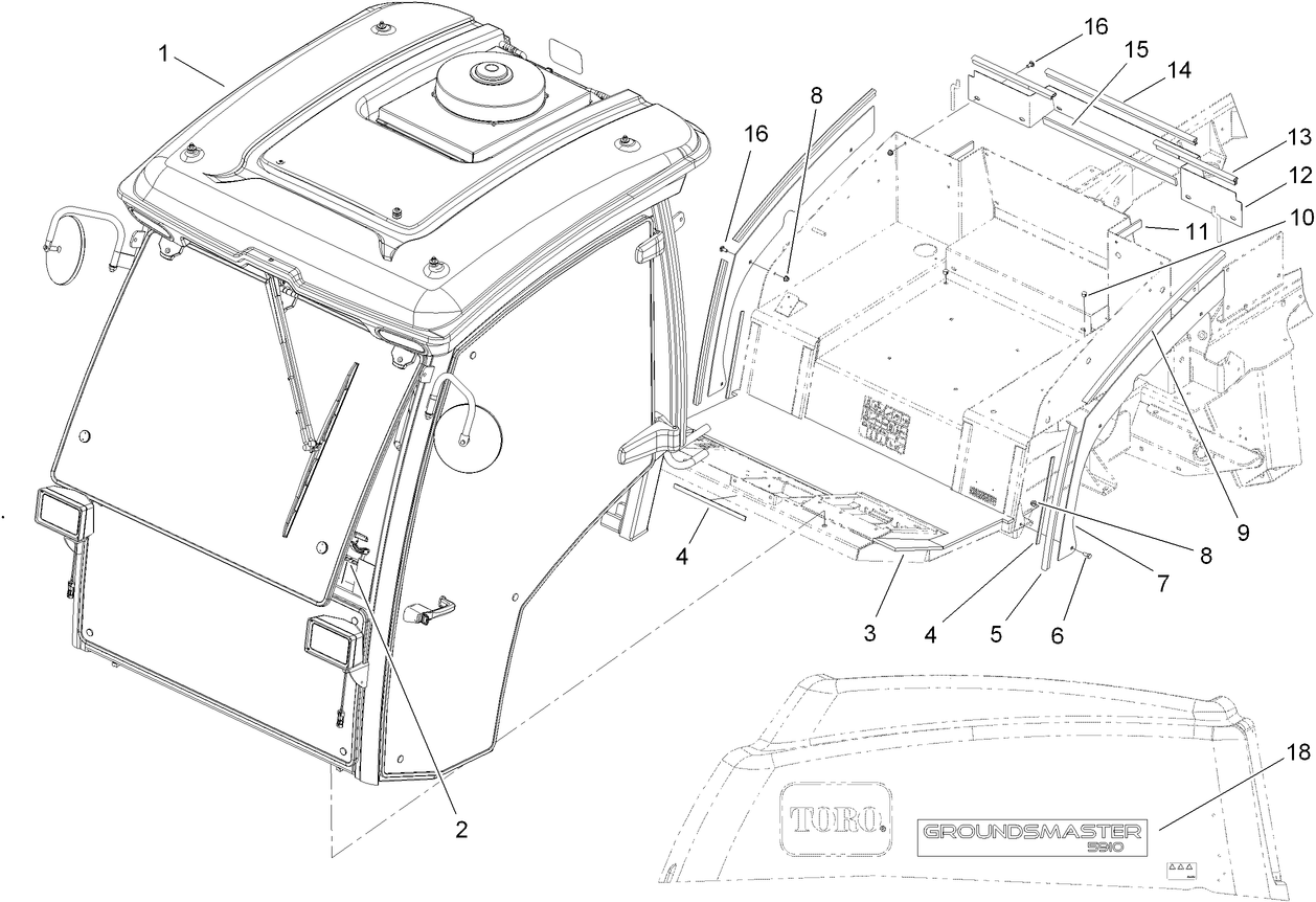 Cab Mounting Assembly