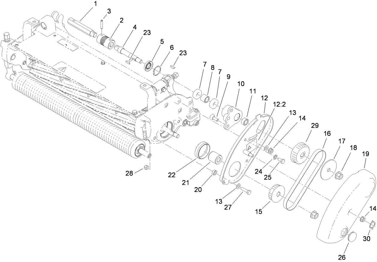Reel Drive Assembly