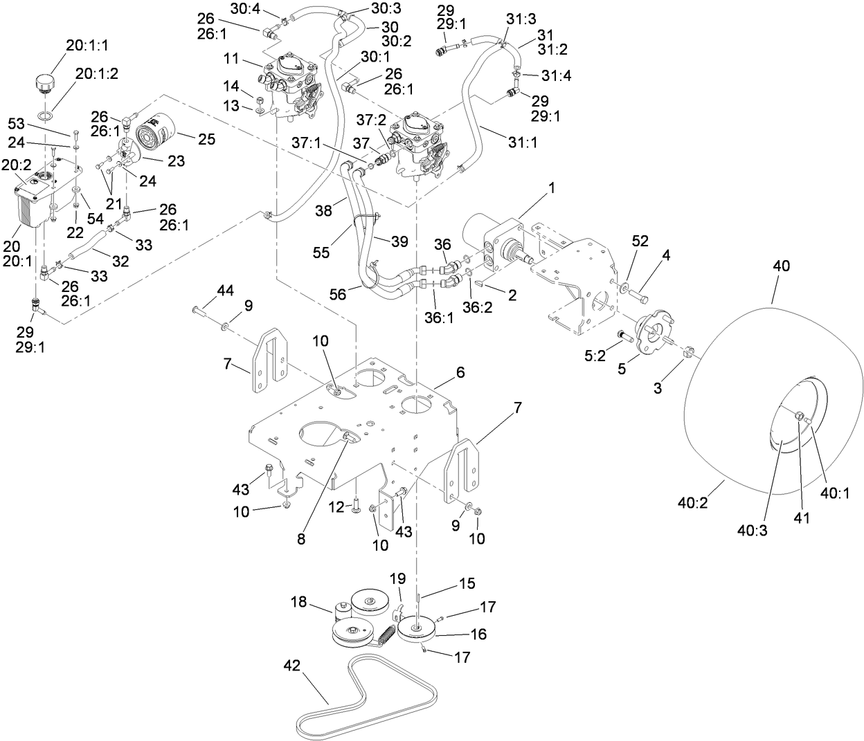 Ground Drive Assembly