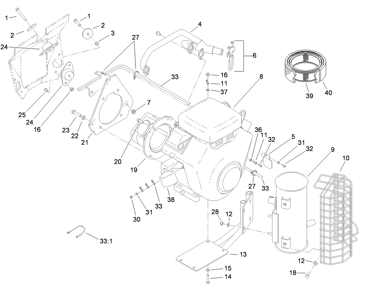 Engine Installation Assembly
