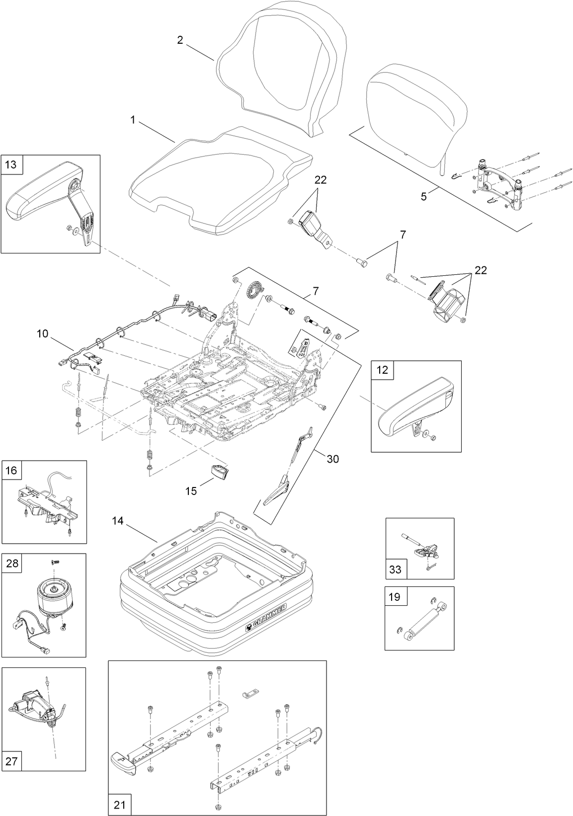 Seat Assembly No. 117-3096