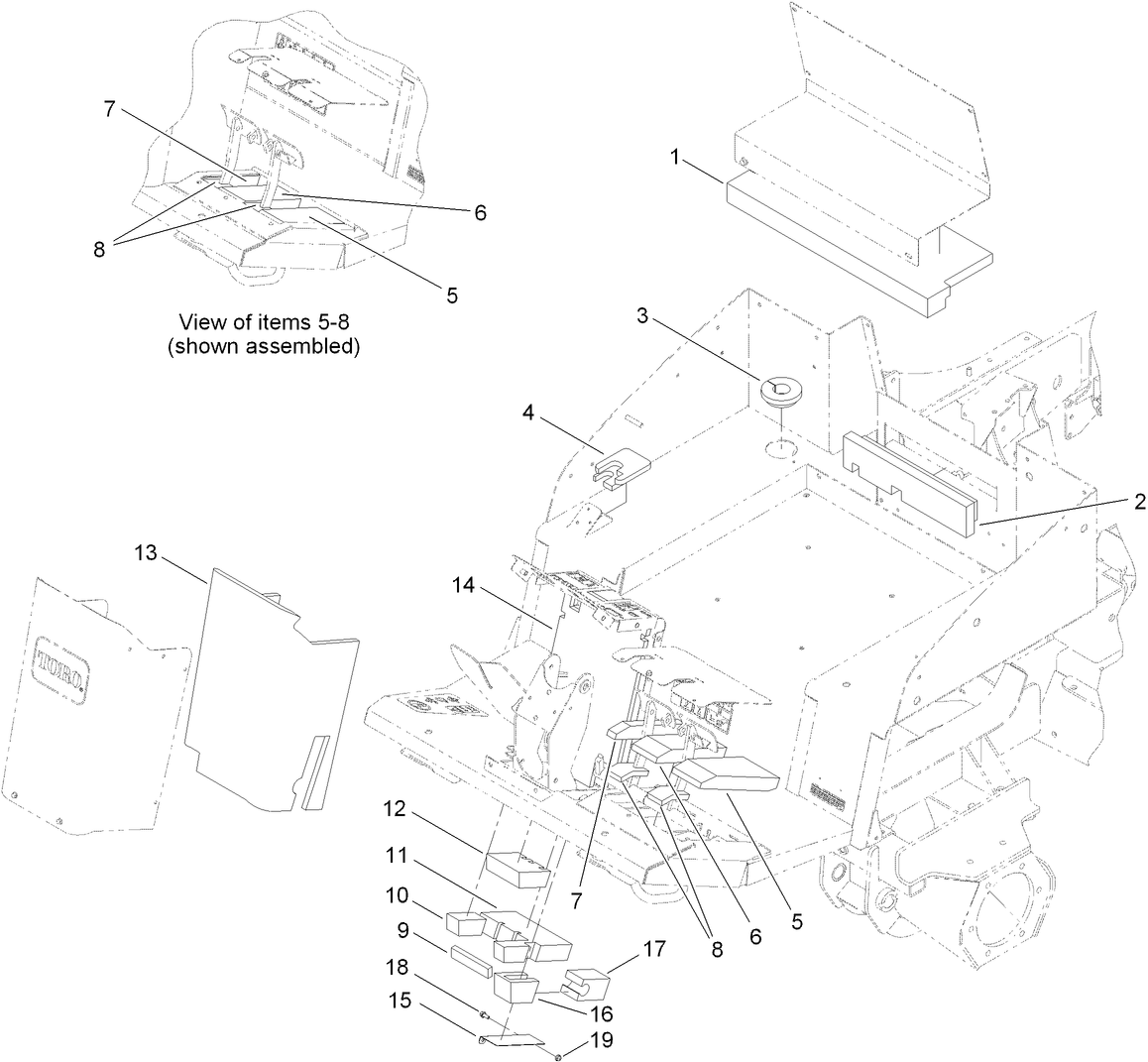 Acoustic Foam Assembly