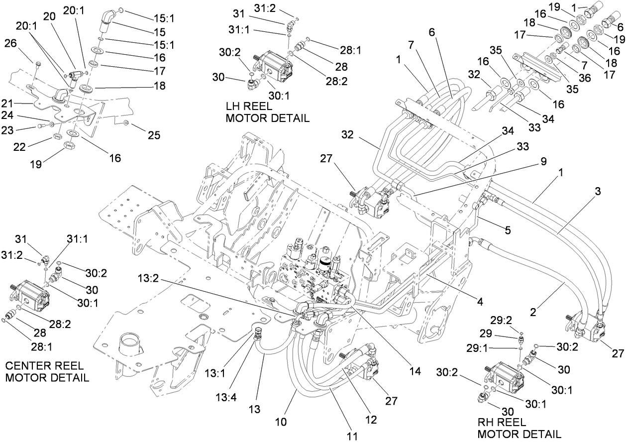 Hydraulic Reel Drive Assembly
