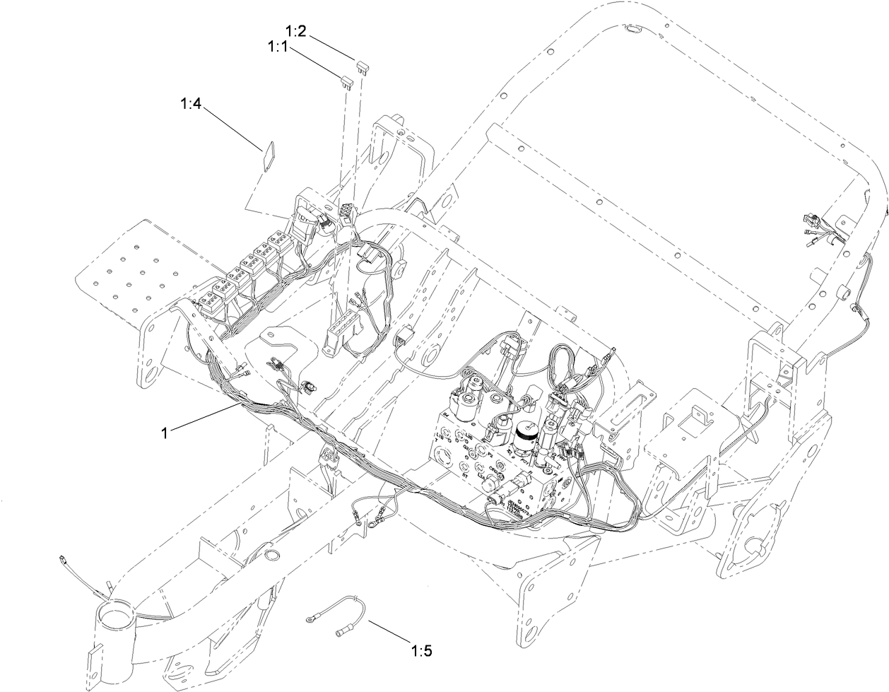 Wire Harness Routing Assembly