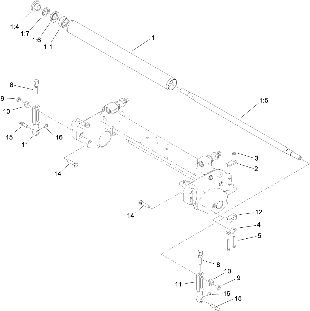 Rear Roller Assembly
