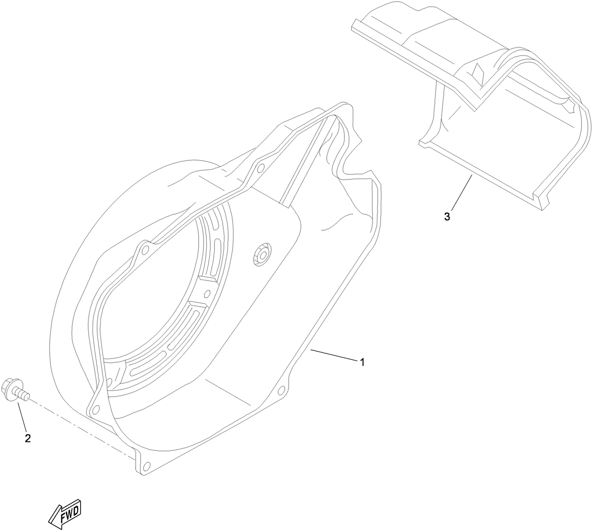 Starter Air Shroud Assembly