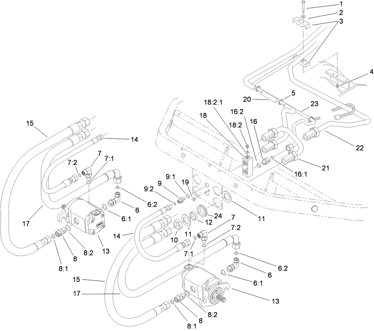 Front Bulkhead and Reel Motor Assembly