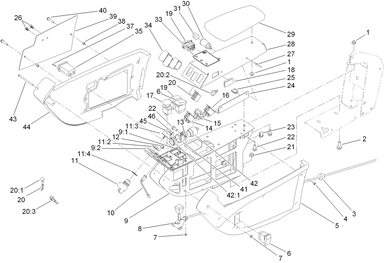 Control Console Assembly