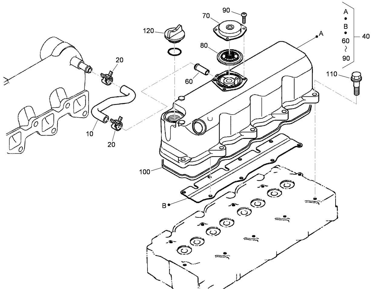 Cylinder Head Cover Assembly
