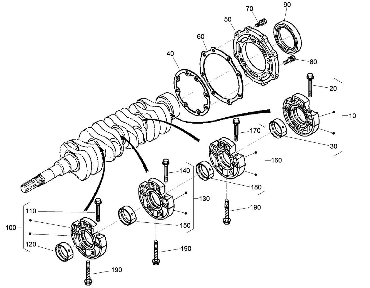 Main Bearing Case Assembly