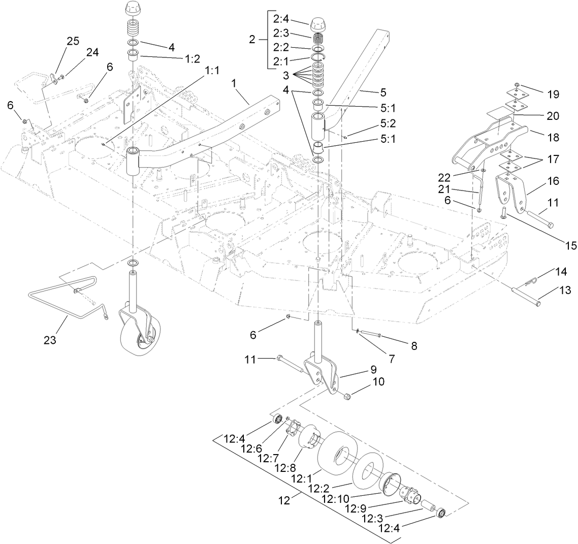 Caster Wheel Assembly