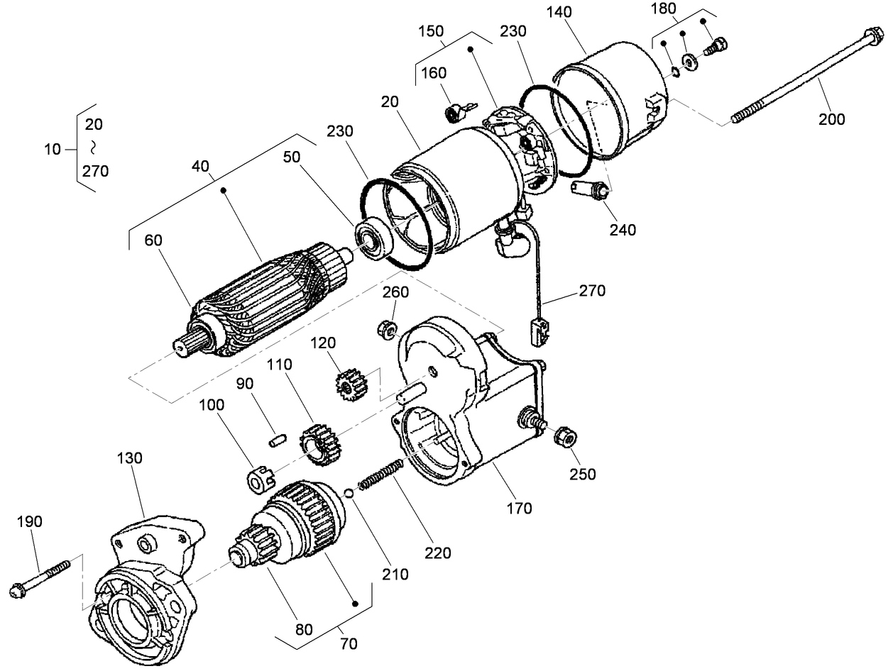Starter Assembly No. 115-8603