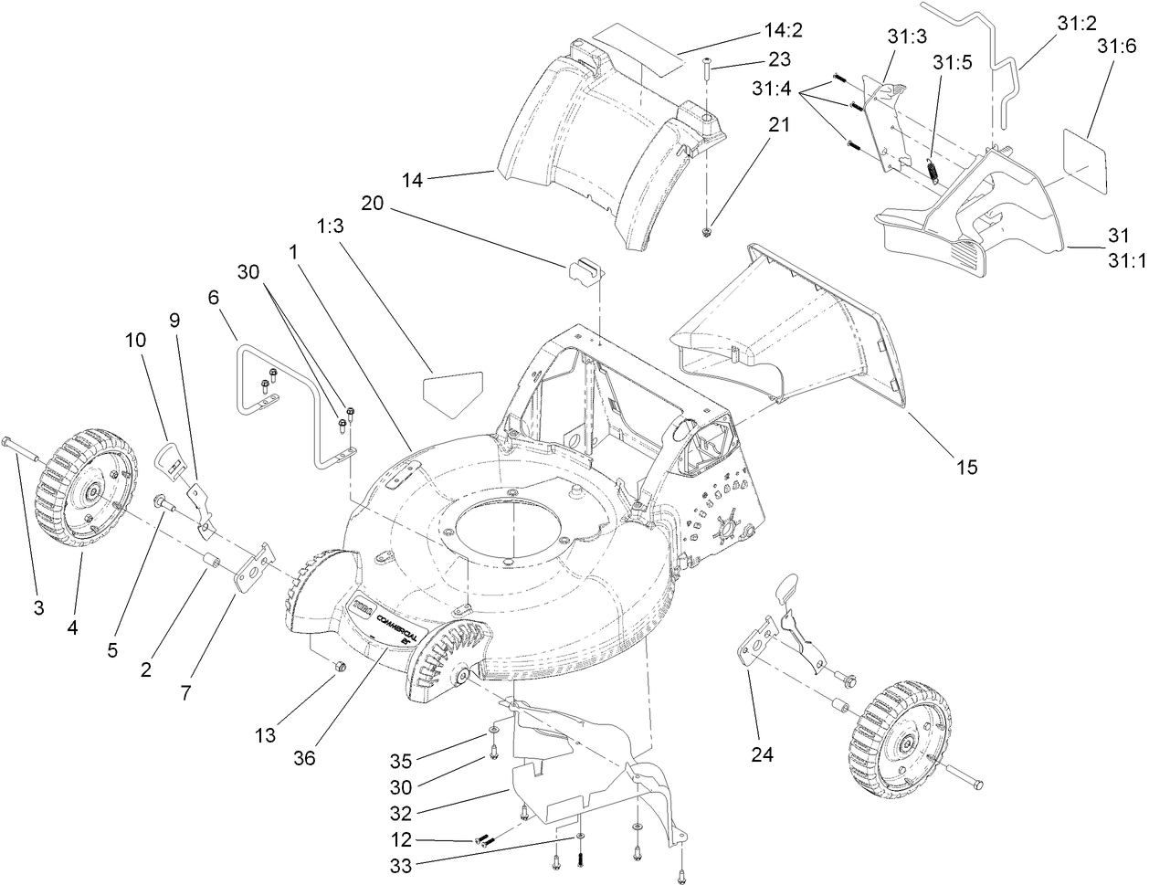 Front End and Tunnel Assembly
