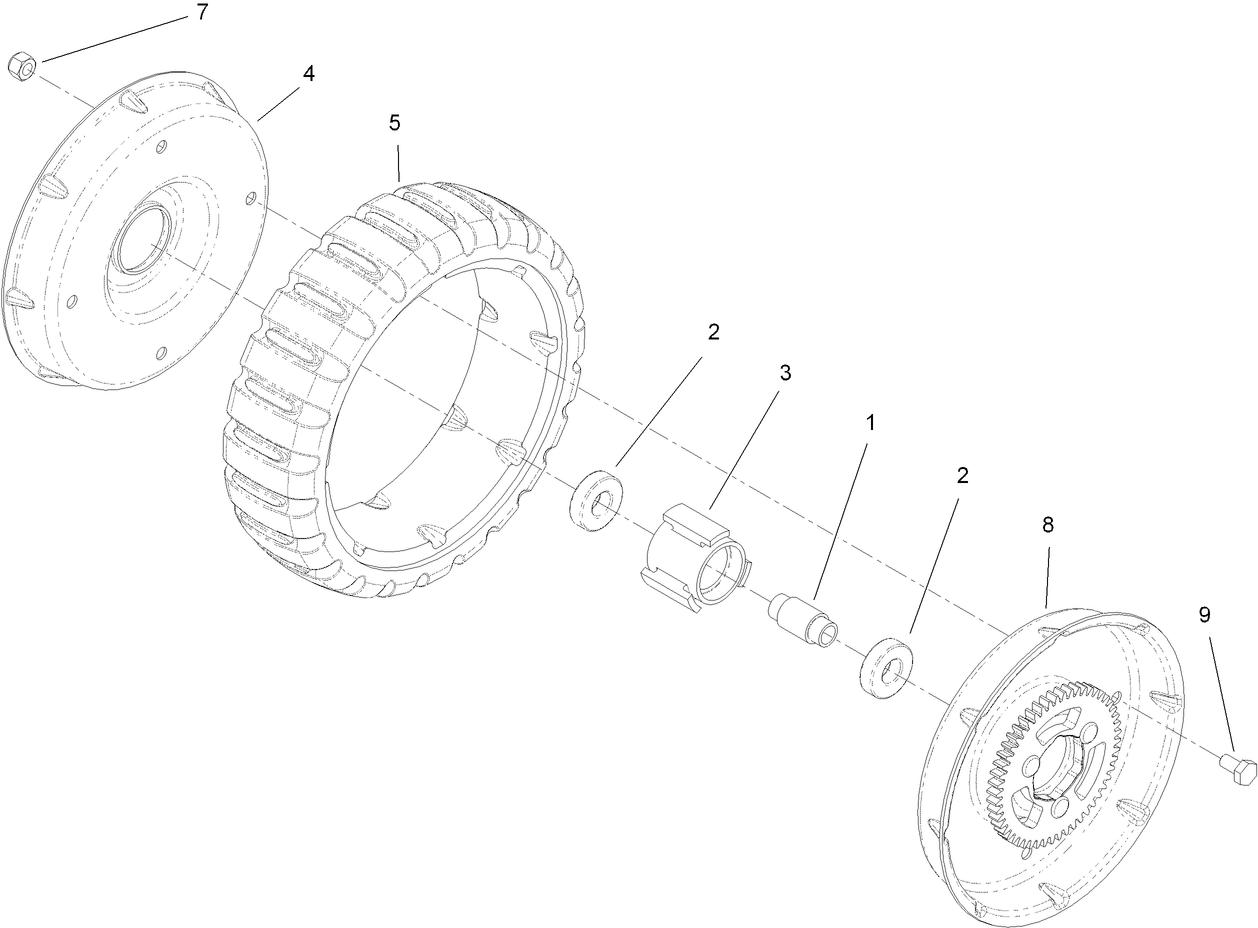 Wheel Assembly No. 117-5253