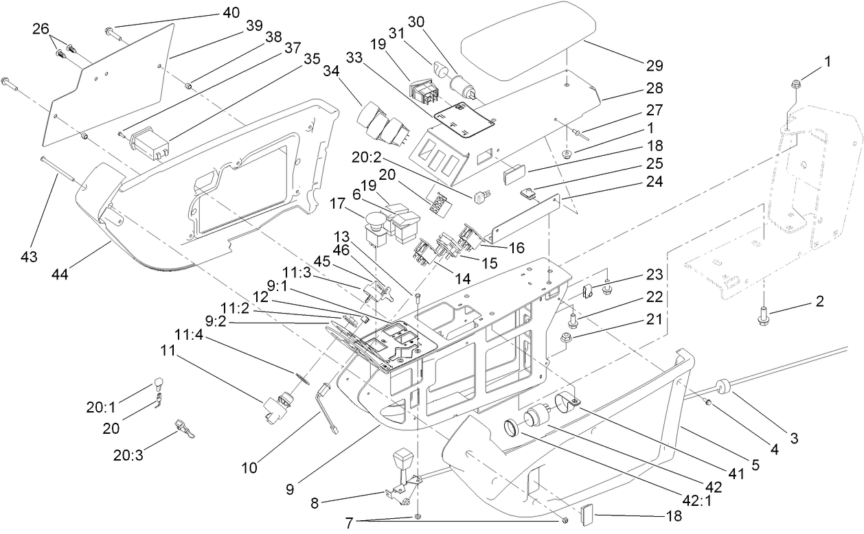 Control Console Assembly