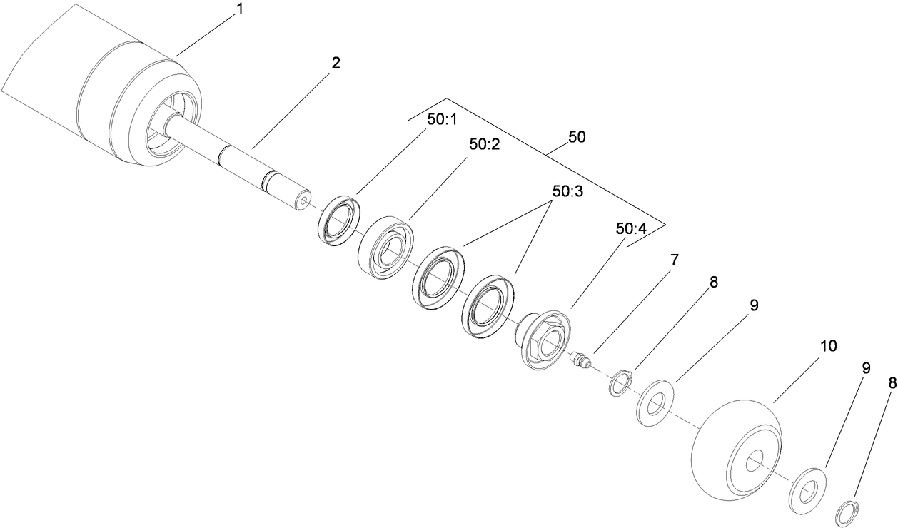Optional Short Roller Assembly No. 119-4286