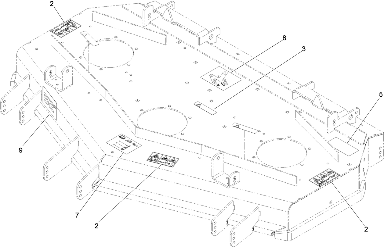 Deck Decal Assembly No. 114-4491