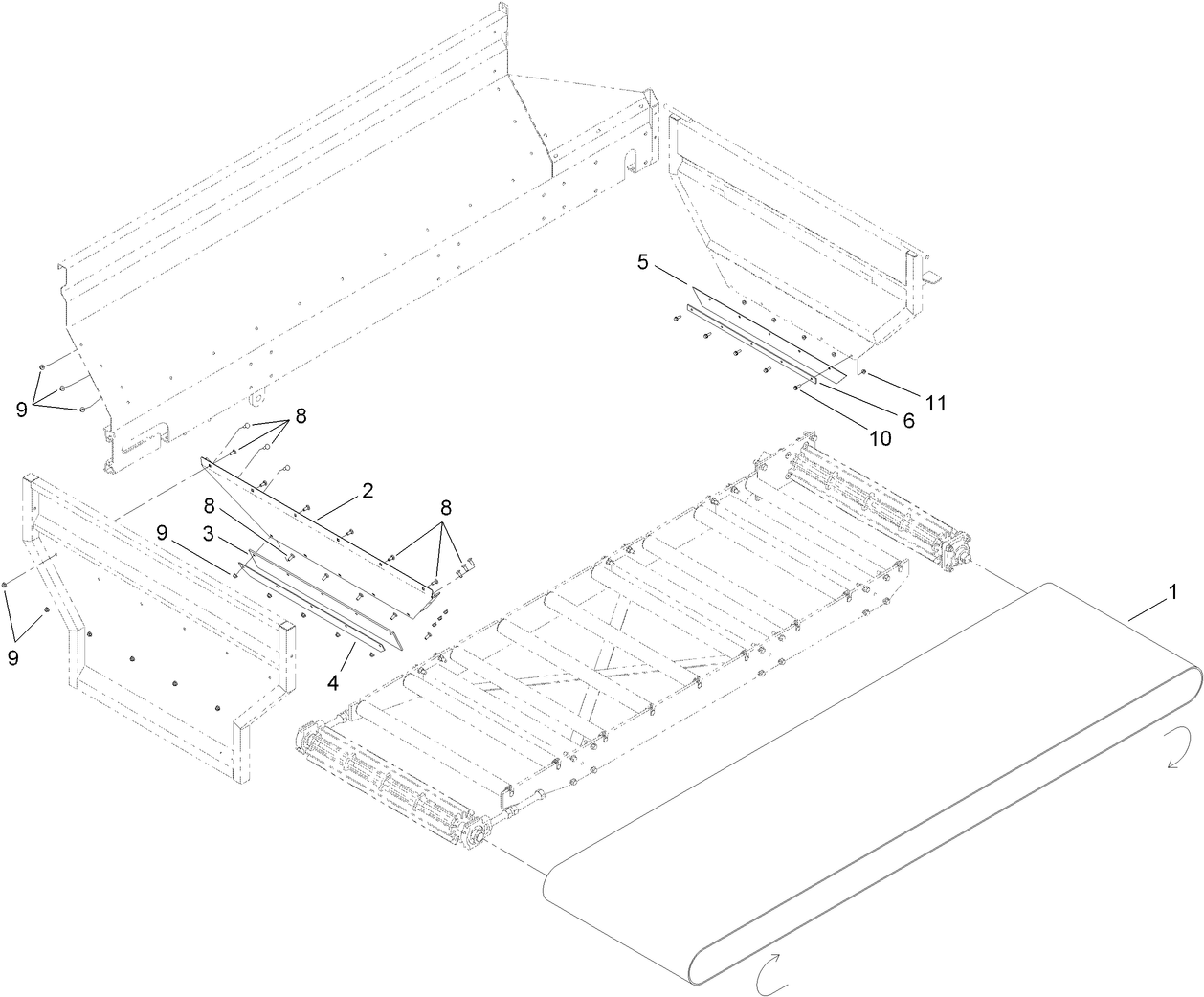 Belt and Skirting Assembly