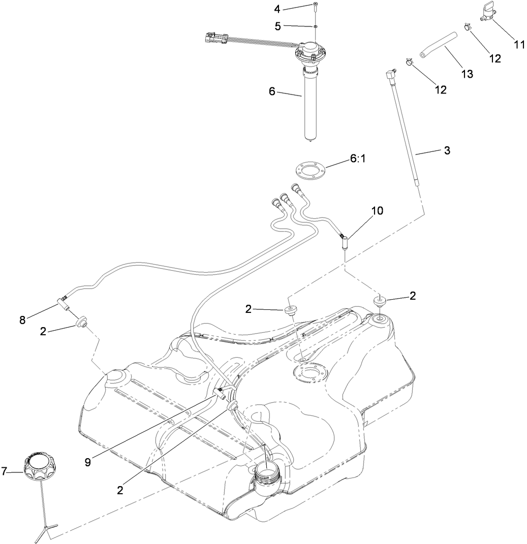 Fuel Tank Assembly No. 116-3979