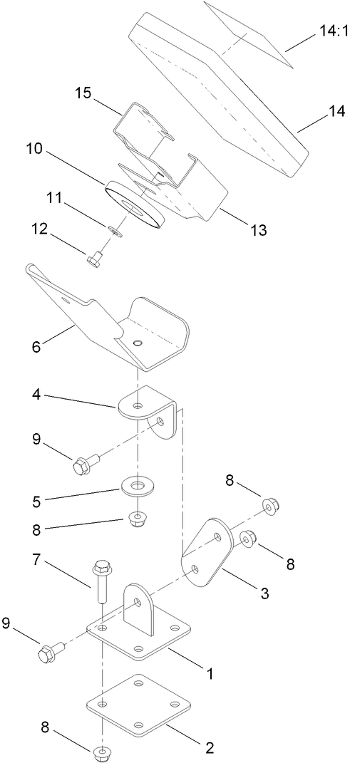 Wireless Remote Mounting Assembly