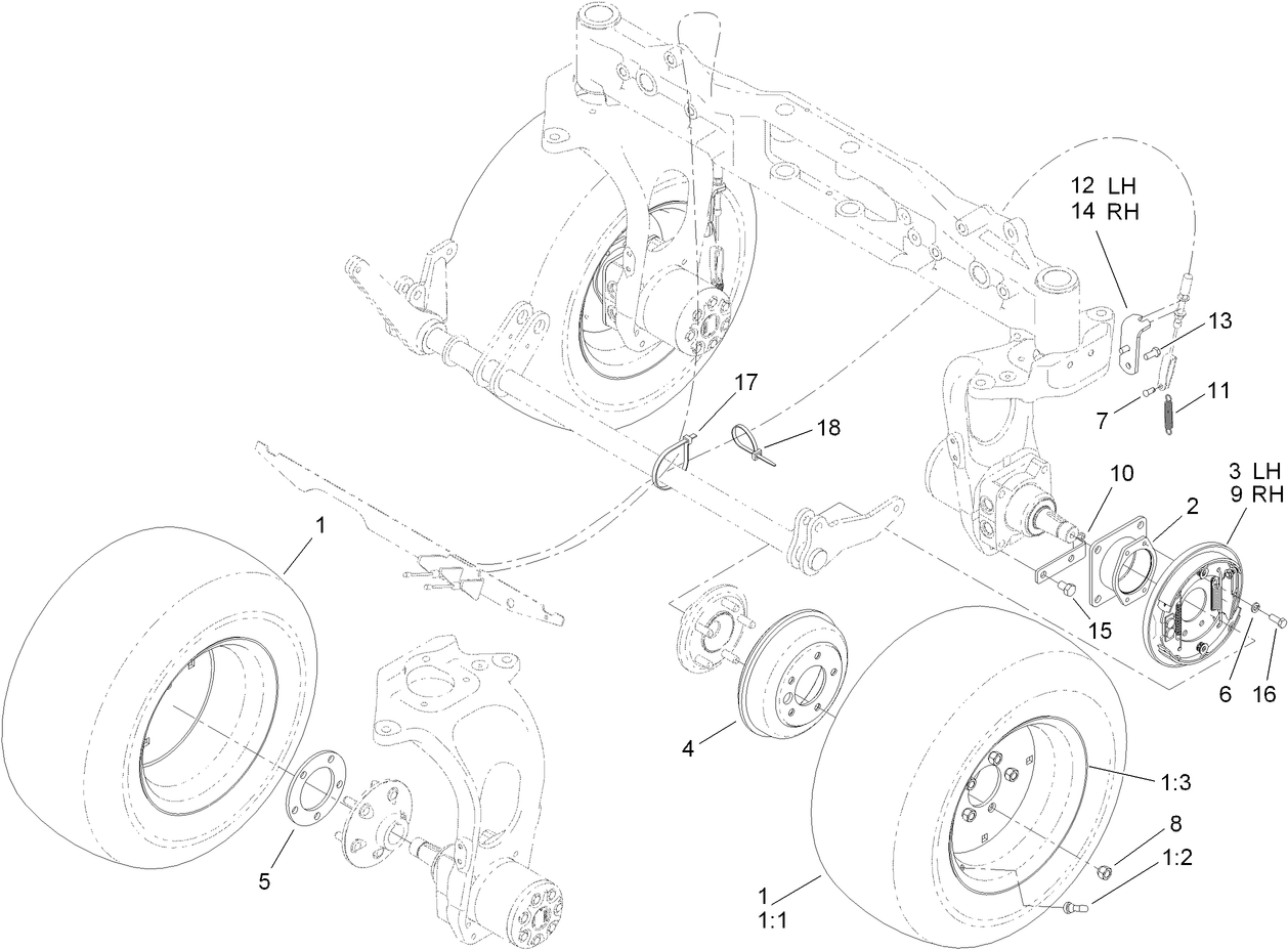 Wheel and Brake Assembly