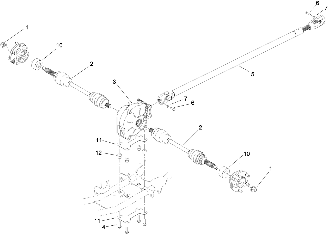 4 Wheel Drive Assembly