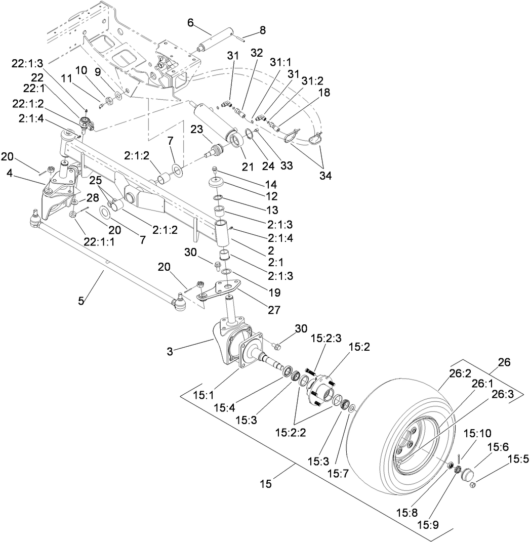 Rear Axle Assembly