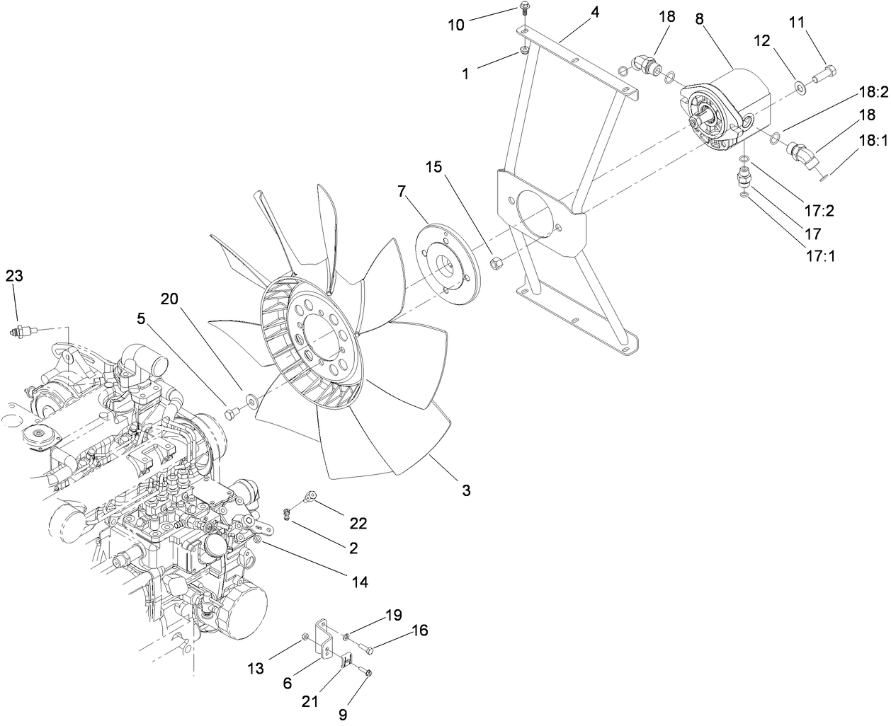 Fan and Motor Assembly