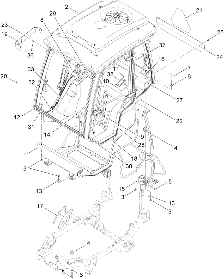 Cab Platform Assembly
