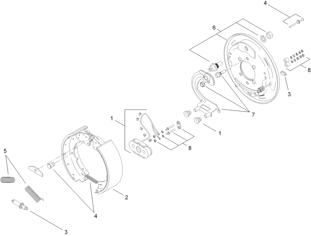 RH Brake Assembly No. 120-0819