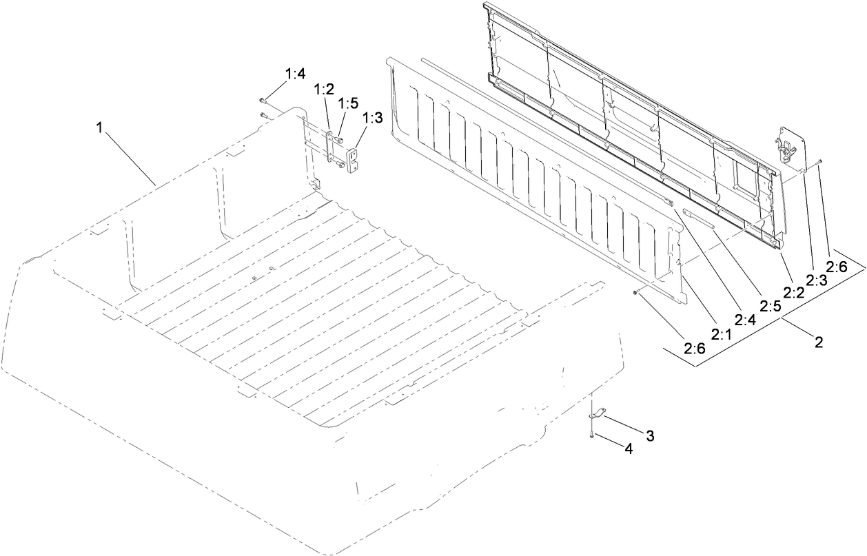 Cargo Bed Service Assembly No. 119-9710