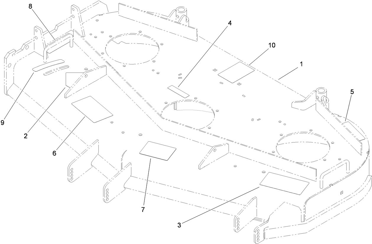 Deck Decal Assembly No. 112-7082