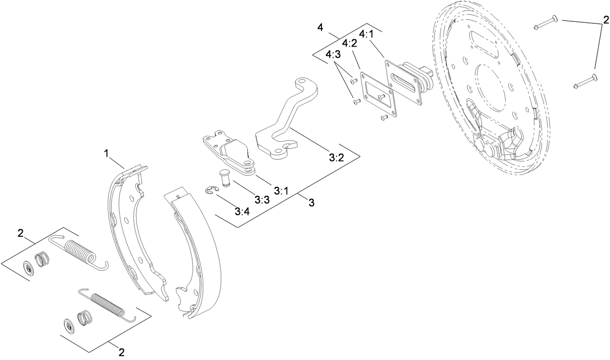 RH Brake Assembly No. 110-8871