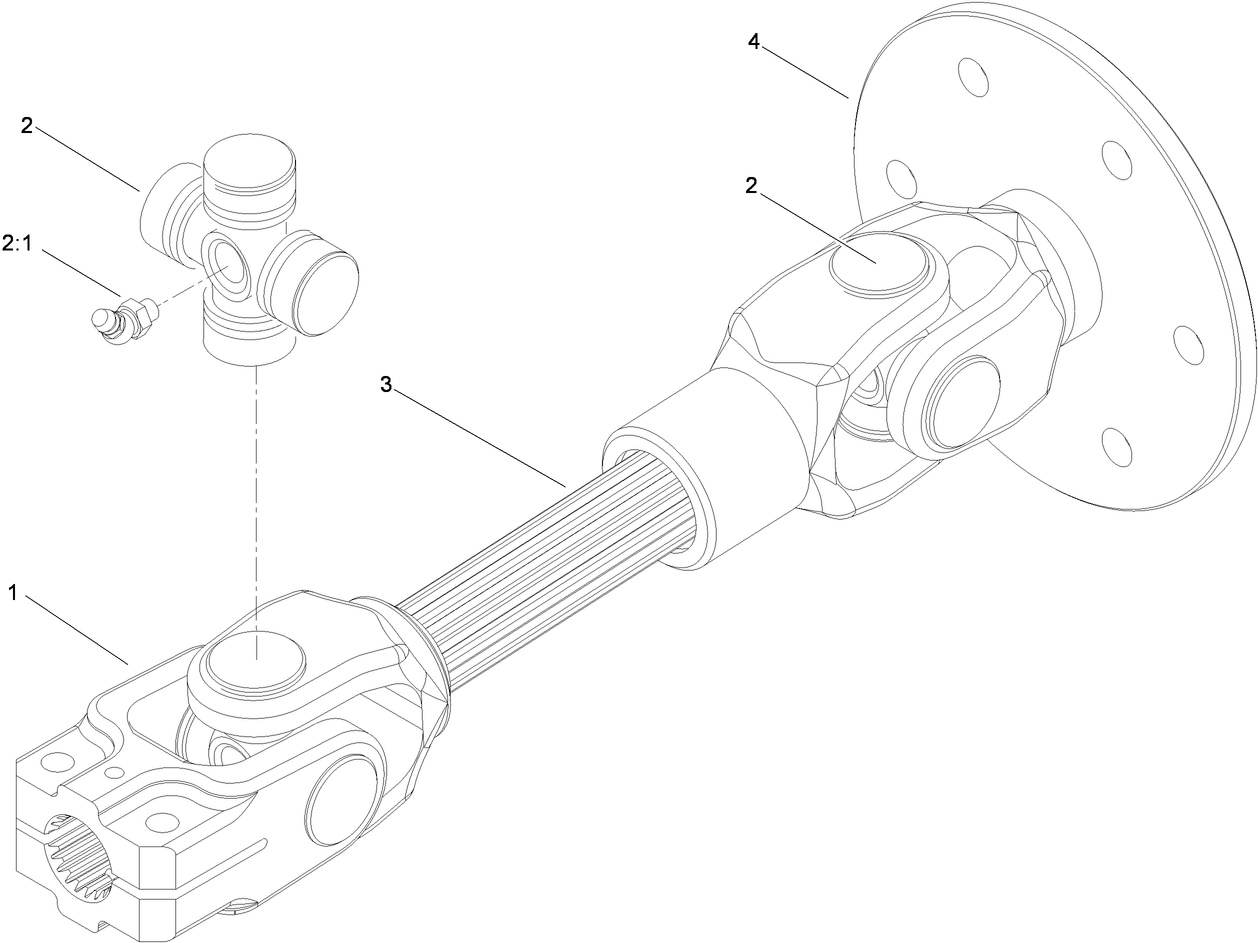 Driveshaft Assembly No. 108-1641