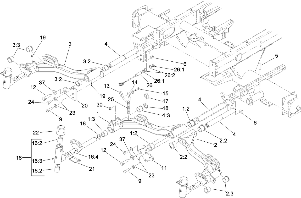 Front Lift Arm Assembly