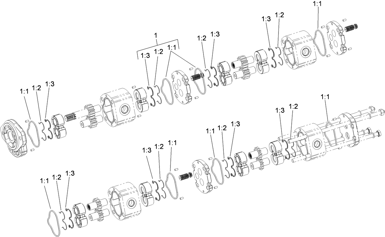 Gear Pump Assembly No. 107-4547