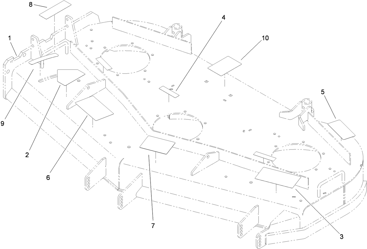 Deck Decal Assembly No. 112-7083