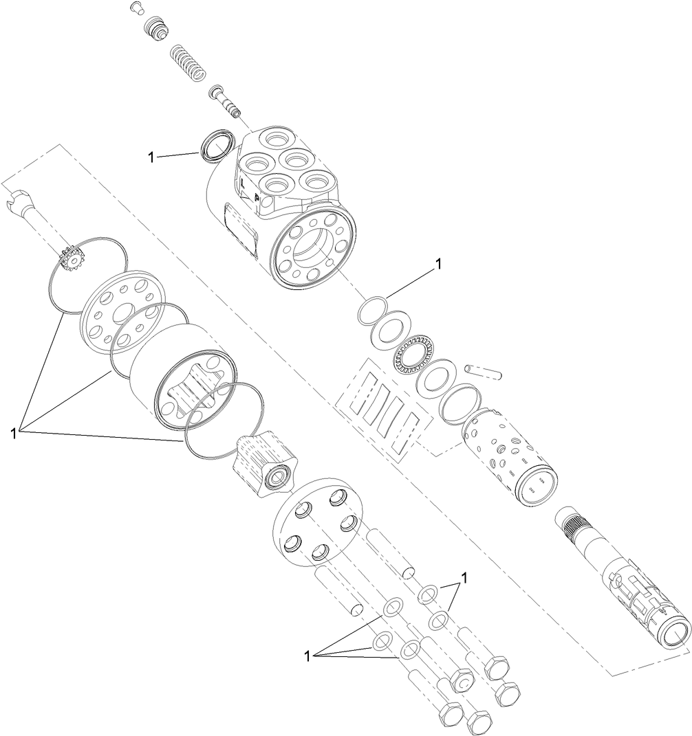 Steering Valve Assembly No. 114-8119